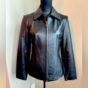 Colebrook & Co. Vintage 100% Leather Jacket Women’s Size Small